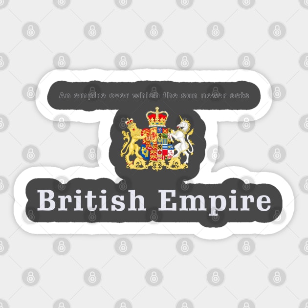 British empire Sticker by Madi's shop